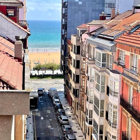 Atico Marques Vistas Al Mar - Garaje Opcional Lejlighed Gijón Eksteriør billede